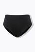 Slip a vita alta del bikini con texture a righe