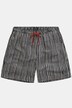 Short de bain JAY-PI, collection Beachwear. Taille élastique et rayures - jusqu'au 8 XL