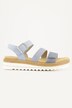 Remonte-sandaler, veganske, velcrotemme, bredde F 1/2