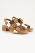 Tamaris leren sandalen, meerkleurig, gesp, wijdte H