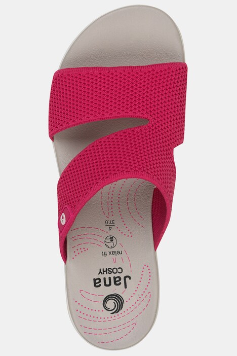 Muiltjes, Jana shoes, mesh-bandjes, wijdte H