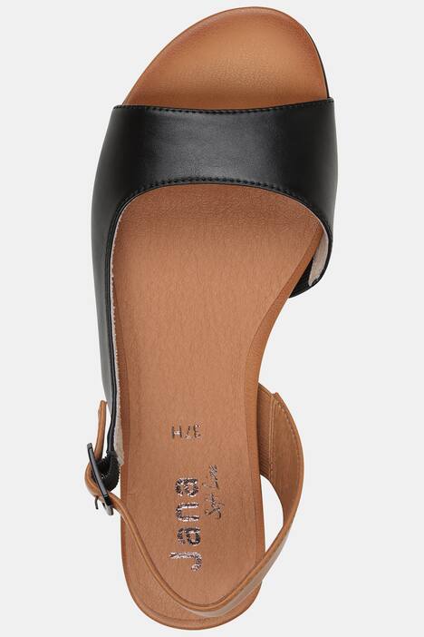 Sandali vegani Jana Shoes in similpelle con larghezza H