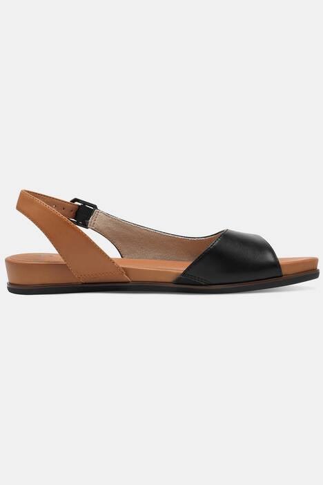 Sandali vegani Jana Shoes in similpelle con larghezza H