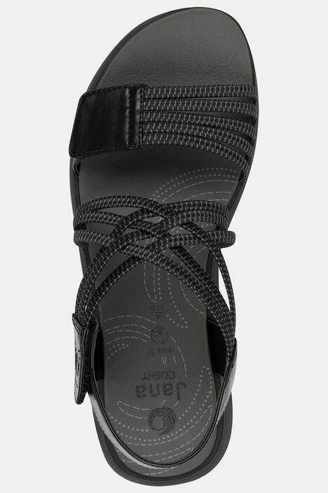 Sandalen, Jana shoes, klittenband, wijdte H
