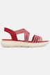 Sandaletter, Jana Shoes, velcrostropper, bredde H