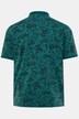 Polo JP 1880 en tissu piqué, manches courtes et motif à fleurs, style vintage - jusqu'au 8 XL