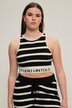 Gebreide top, tight shape, strepen, Studio Untold onderborstband