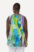 Blouse plissée collection Classic. Col rond, sans manches