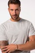 Gestreept overhemd, halve mouw, tot 8XL