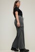 Pantalon cargo à coupe large et droite, poches cargo et taille élastique
