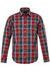 Kostkovaná košile, dlouhé rukávy, Kent límeček, Modern střih, do 8XL