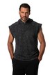 JAY-PI mikina, kolekce fitness, břišní střih, kapuce, bez rukávů, do 7XL