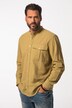 Hemd, Langarm, Leinenmix, Stehkragen, Modern Fit, bis 8 XL