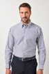 Gestreept overhemd, business, lange mouwen, verborgen buttondown-kraag, EasyCare, Modern Fit, tot 8XL