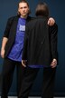 Blazer, oversized, knoopsluiting op de achterkant, revers, lange mouwen, unisex