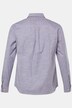 Oxfordskjorte, langærmet med striber, button-down krave, moderne pasform, op til 8XL