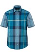 Kostkovaná košile, krátké rukávy, Kent límeček, Comfort střih, do 8XL