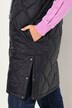 HYPRAR doorgestikte bodywarmer, trekkoord, 2-wegritssluiting, gerecycled