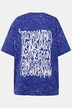 Tričko, oversize, skvrny, potisk na zádech, krátké rukávy, unisex