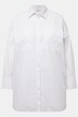 Oversized skjorte, skjortekrage, lange ermer, unisex