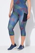 funktionelle 3/4-skileggings, hurtigtørrende genbrugsmateriale