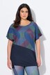T-shirt de sport oversize. Manches courtes. Matière recyclée