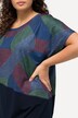 T-shirt de sport oversize. Manches courtes. Matière recyclée