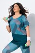 T-shirt de sport oversize. Manches courtes. Matière recyclée