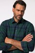 JAY-PI Karo-Flanellhemd, Outdoor, Langarm, Kentkragen, Modern Fit, bis 7 XL
