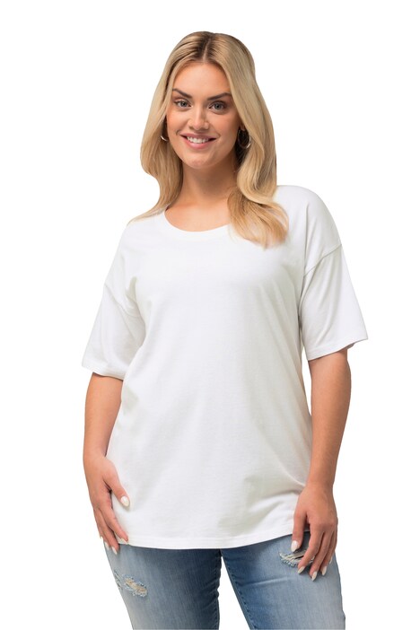 Tričko, oversize, kulatý výstřih, krátké rukváy