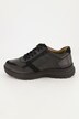 Halbschuh, Jomos, mit Reißverschluss, extra weit, echtes Leder, bis Gr. 50