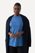 T-Shirt, Pima Cotton, bregne, bådudskæring, korte ærmer