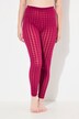Mesh-leggings, flockprint, houndstooth