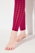 Mesh-leggings, flockprint, houndstooth