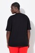 Two-in-One-Shirt, striber, rund hals, korte ærmer