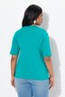 Two-in-One-Shirt, striber, rund hals, korte ærmer