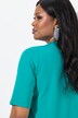 Two-in-One-Shirt, striber, rund hals, korte ærmer