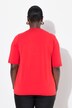 2-in-1 shirt, strepen, ronde hals, halve mouwen