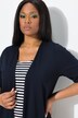 Two-in-One-Shirt, striber, rund hals, korte ærmer