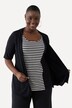 Two-in-One-Shirt, striber, rund hals, korte ærmer