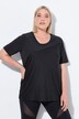 Funktionel T-shirt, hurtigttørrende, rund hals, lange ærmer