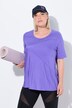 Camiseta técnica, secado rápido, cuello redondo, manga larga