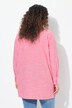 Pinstripe Button-Down Tunic Blouse