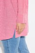 Pinstripe Button-Down Tunic Blouse