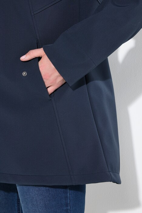 HYPRAR Softshelljacke, wasserabweisend, Knebelknöpfe