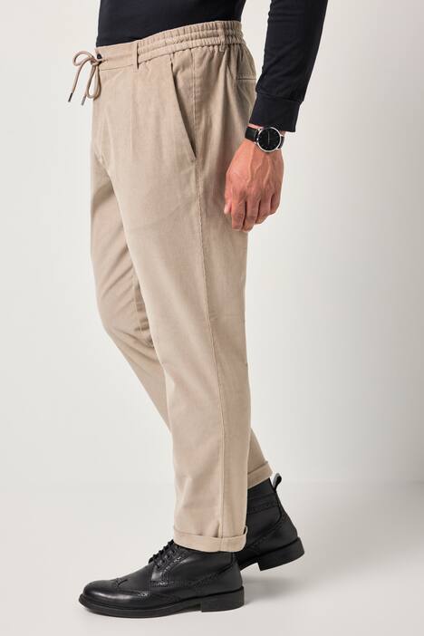 Pantalon chino JP1800 en velours côtelé, modèle à enfiler - jusqu'au 7 XL
