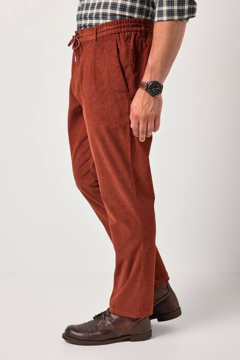 Pantalon chino JP1800 en velours côtelé, modèle à enfiler - jusqu'au 7 XL