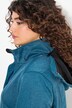 HYPRAR softshell-jakke, vanntett, 2-veis glidelås, hette