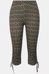 Capri-leggings, faldbånd, elastisk linning, økobomull