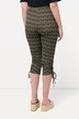 Capri-leggings, faldbånd, elastisk linning, økobomull